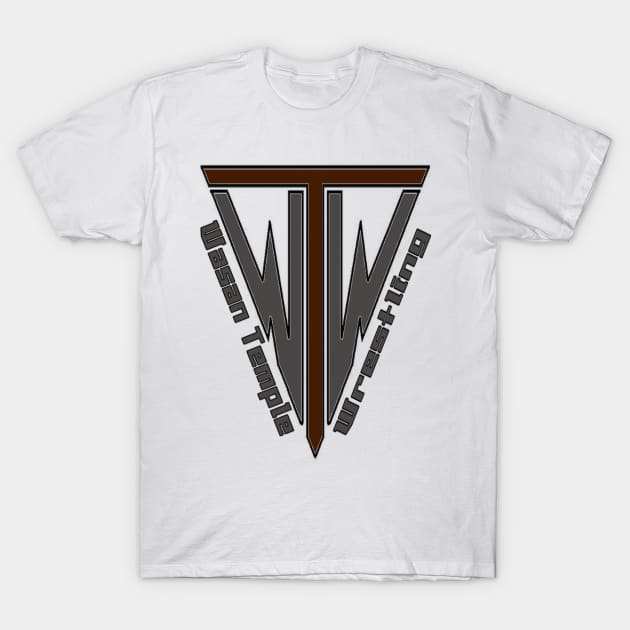 Wasan Temple Wrestling T-Shirt by DTrain79
